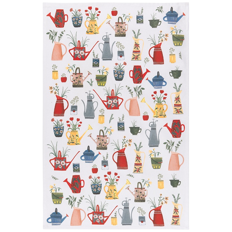 Now Designs Watering Cans Dishtowel