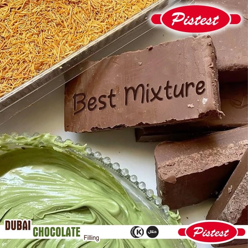 Pistest Dubai Chocolate Filling