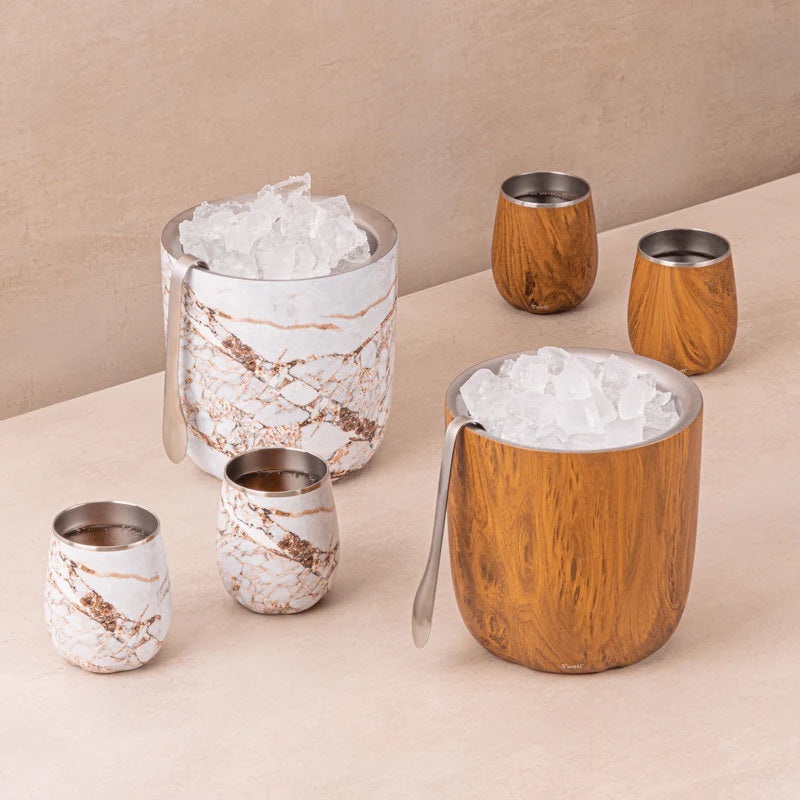 S'well Insulated Ice Bucket with Tongs