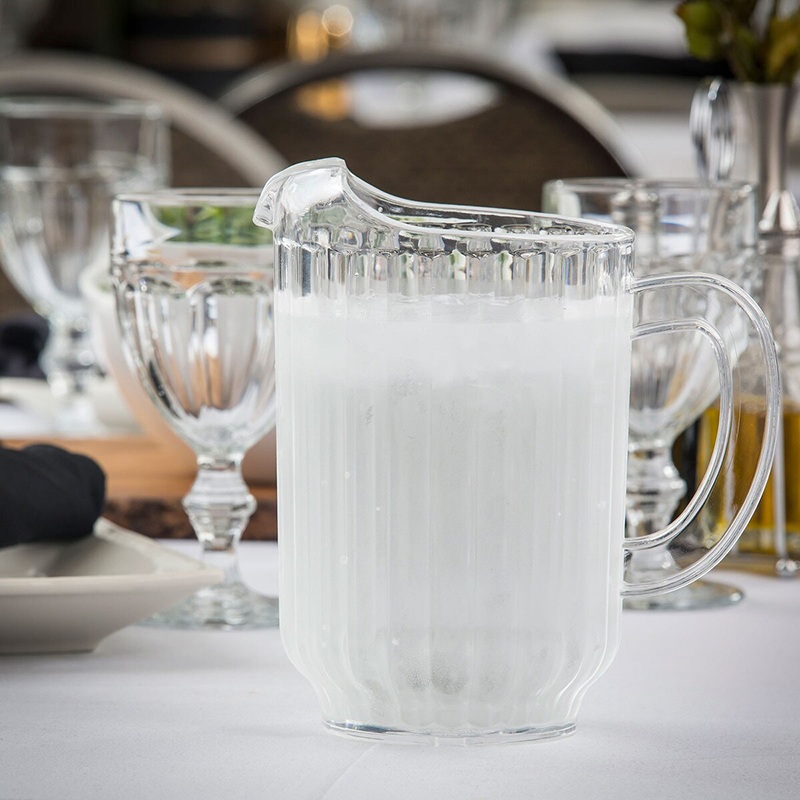 Tablecraft 60 oz. Clear Plastic Pitcher
