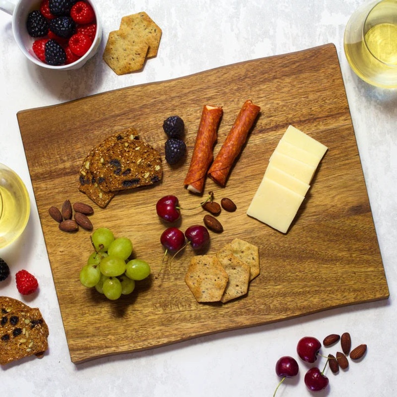 Totally Bamboo Home Acacia Charcuterie Serving Board