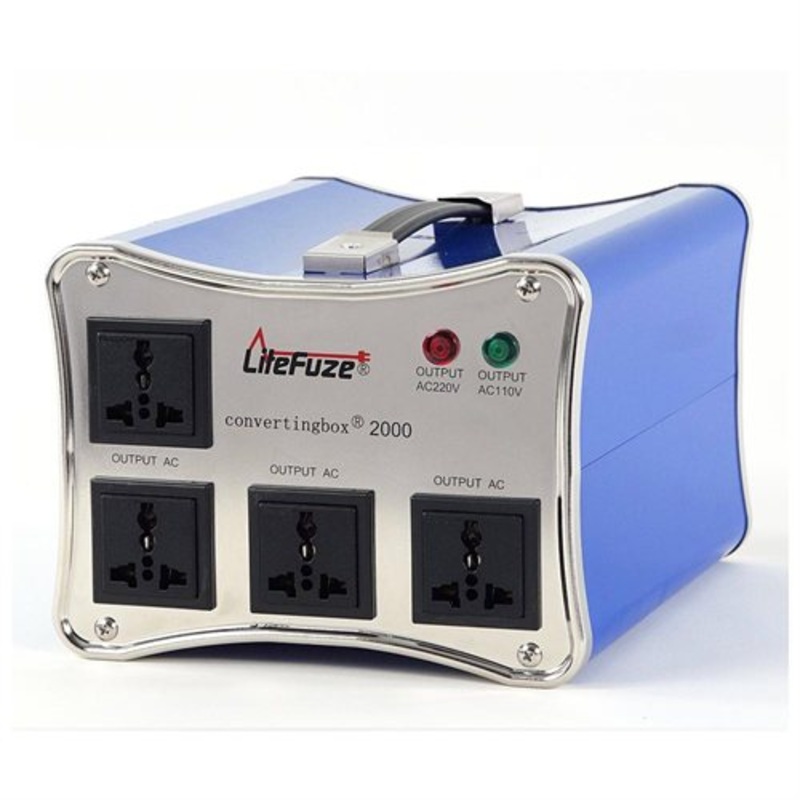 LiteFuze Convertingbox 2000 Watts Premium Step Up/Down Voltage
