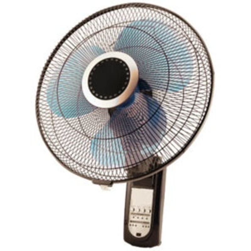 Multistar MSFW16 16 Oscillating Wall Mounted Fan with Remote Control 220-240 Volt 50/60 Hz