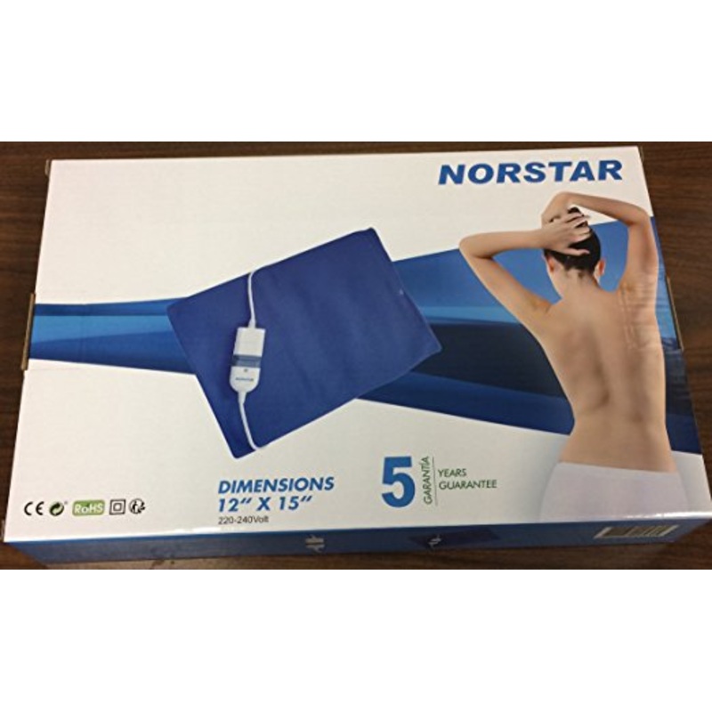 Norstar 100 Standard 12x15" Moist & Dry Heating Pad 220V