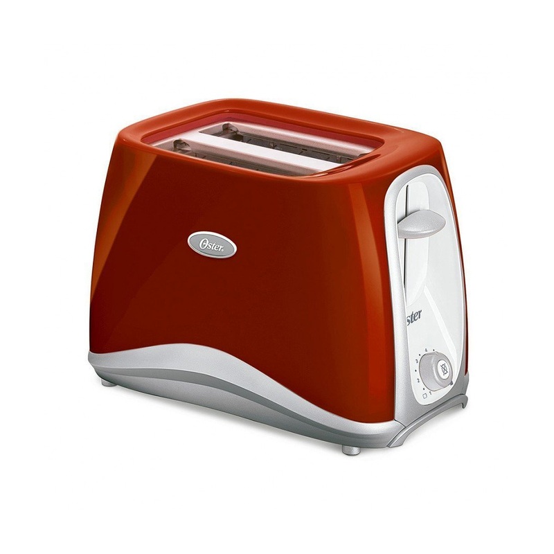 Oster 6544RD-053 Pop Up 2 Slice Toaster, Red (220 Volts - Not for USA)