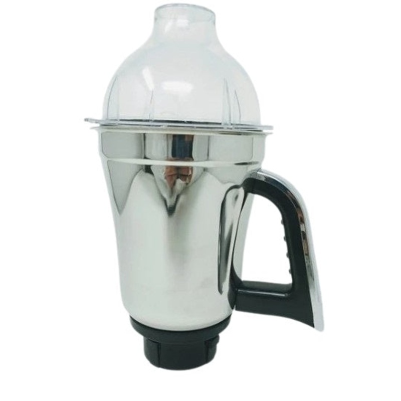 Preethi Steele Stainless Steel Large Mixer Jar - 1.5 Liters with Dome Lid