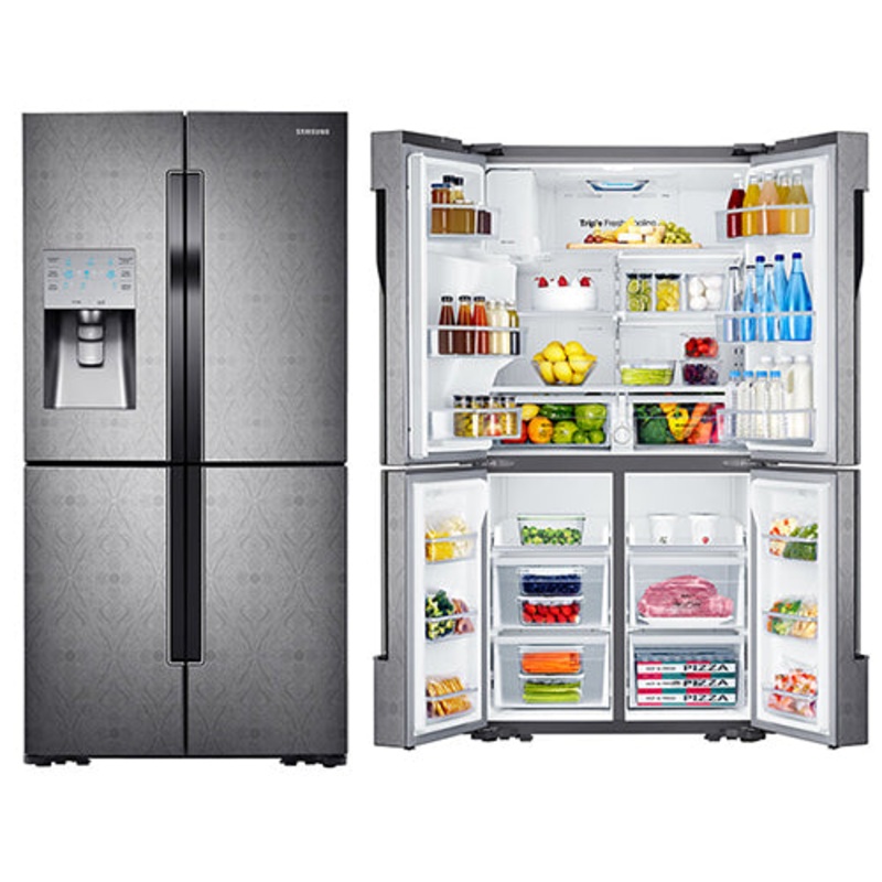 Samsung RF858QALAXW French Door Refrigerator Four Doors For 220V