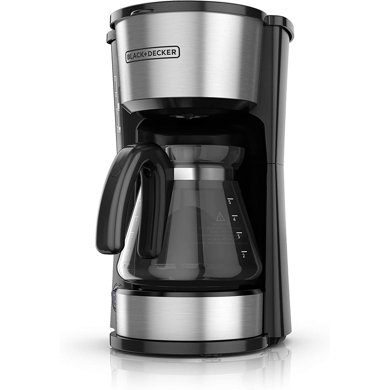 BLACK+DECKER CM0755S-CL 4-in-1 5 Cup Coffee Maker, 220V (Not for USA-European Cord)