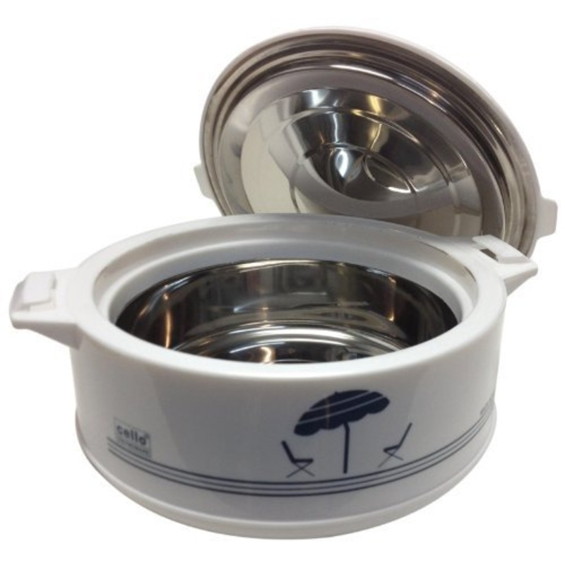 Cello Chef Deluxe 1.5 Liter Insulated Hot Pot Casserole 1500ml