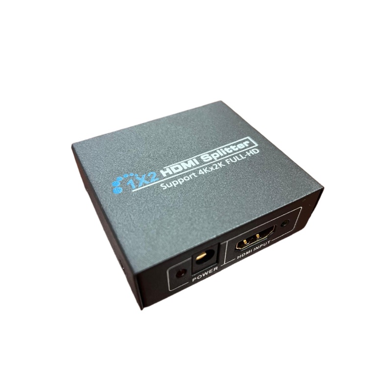 Ckitze BG-521 1x2 2 Ports Power HDMI Splitter Version 1.4 Certified Full Ultra HD 4K/2K 1080p and 3D Resolution