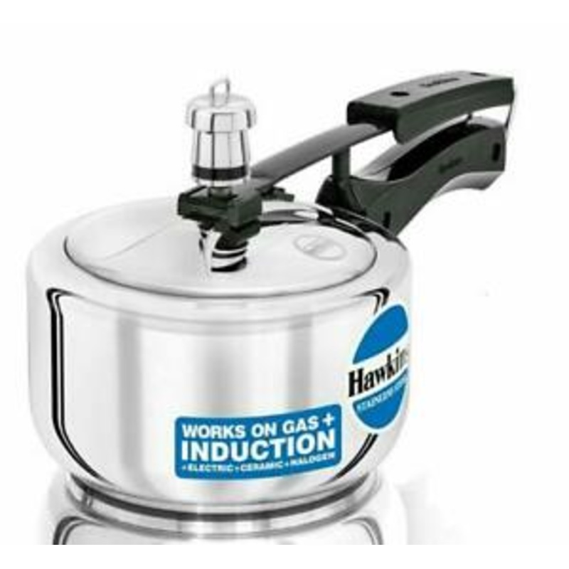 Hawkins HSS15 Stainless Steel Pressure Cooker 1.5 Liter