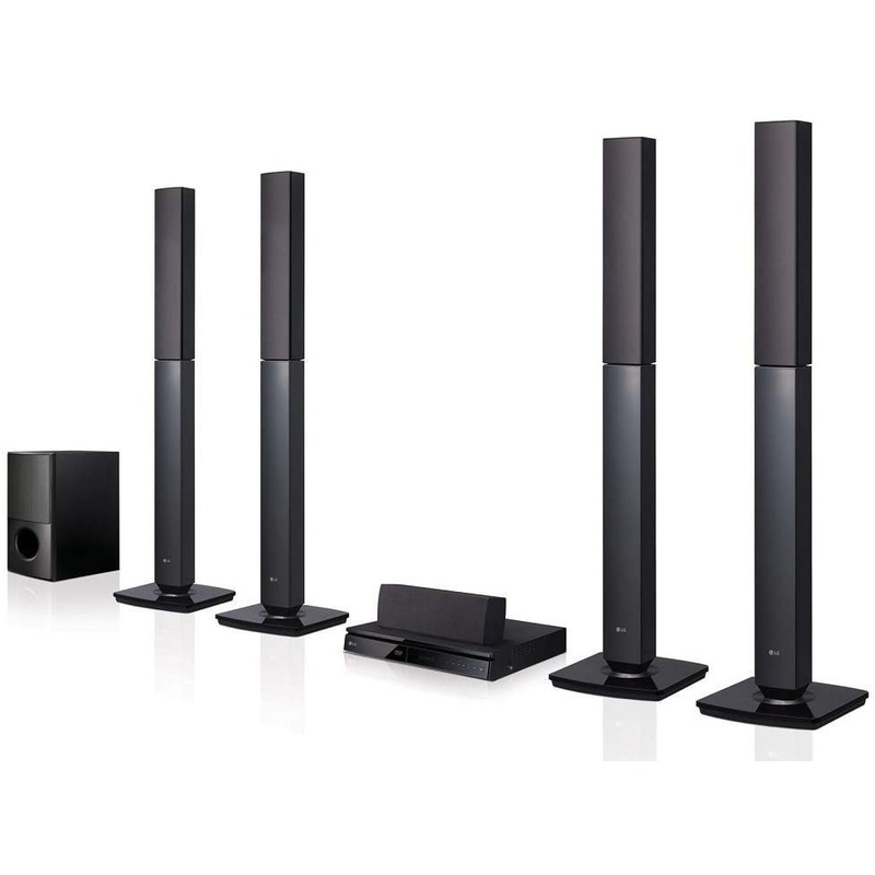LG LHD657 5.1-Channel Region-Free DVD Home Theater System 110-240 Volt, Black