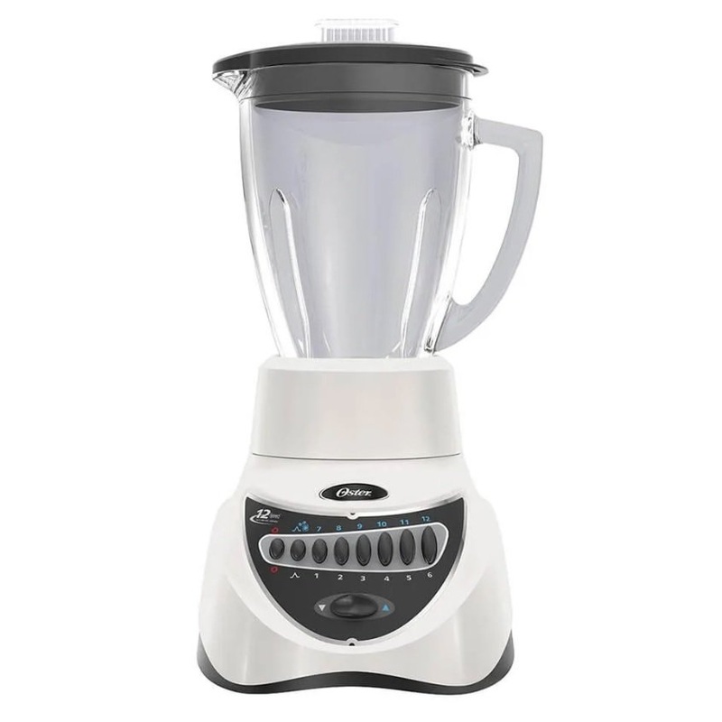 Oster 12-Speed Glass Jug BLSTEG7805W Blender 220v
