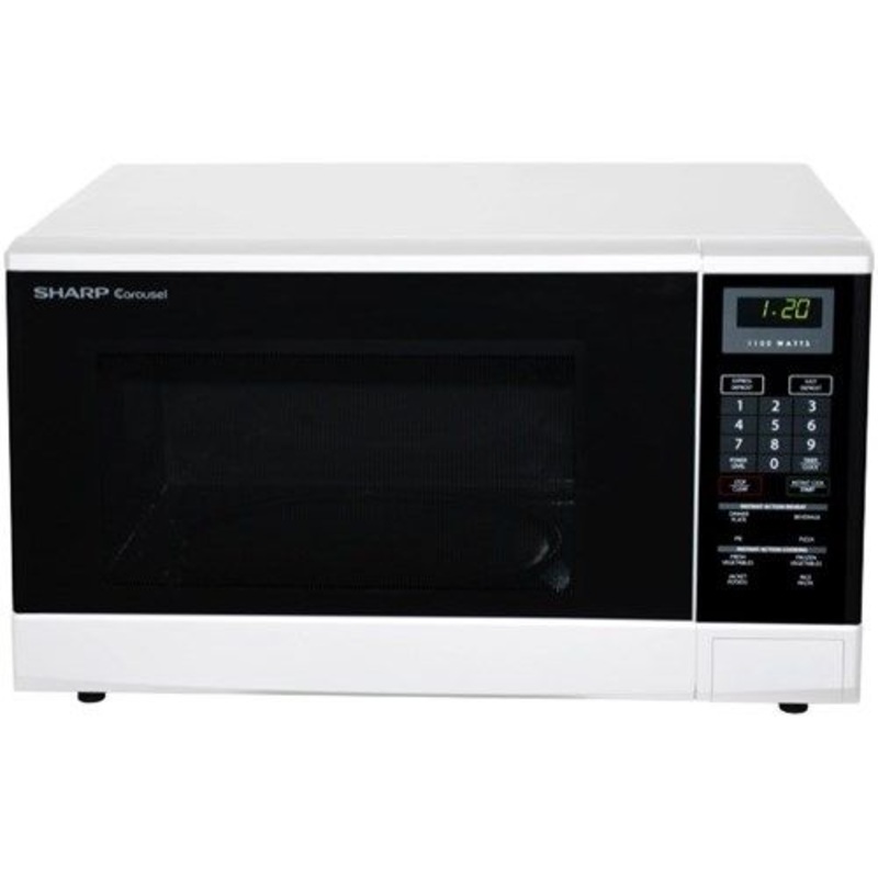 SHARP R-340R(W) MICROWAVE 1100 WATT 32 LITER 220 VOLTS