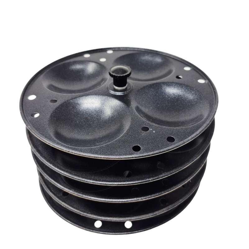 Tabakh 5-Plates Non-Stick Racks Idly Stand, Makes 20 Idlis
