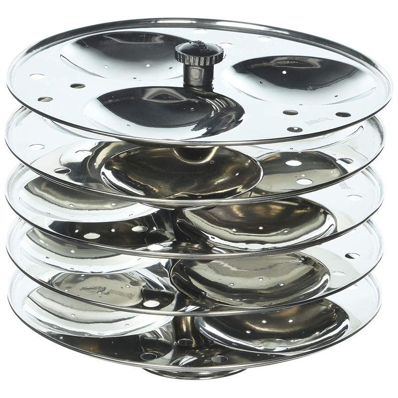 Tabakh Hawkins Style Idli Stand for Pressure Cooker, 5-Rack