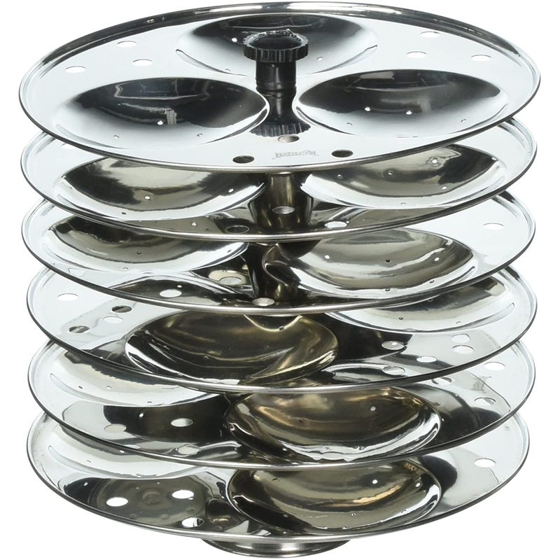Tabakh Hawkins Style Idli Stand for Pressure Cooker, 6-Rack