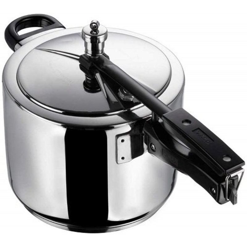 Vinod Stainless Steel Inner Lid Sandwich Bottom Pressure Cooker 5 Liter