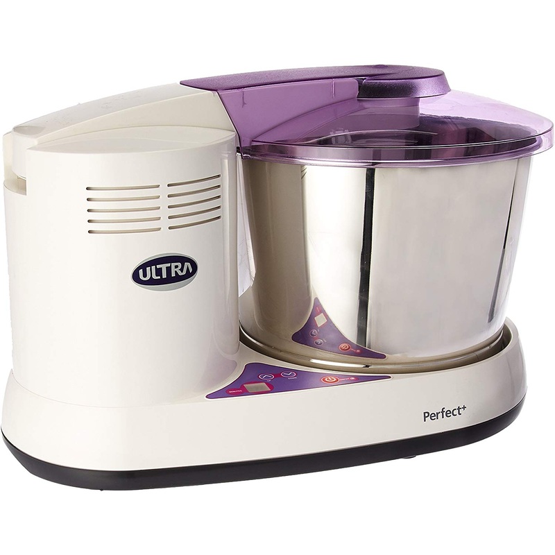 Elgi Ultra Perfect+ Table Top 2 Liter Wet Grinder with Atta Kneader & Digital Timer 110V - Open Box Store Pickup Only