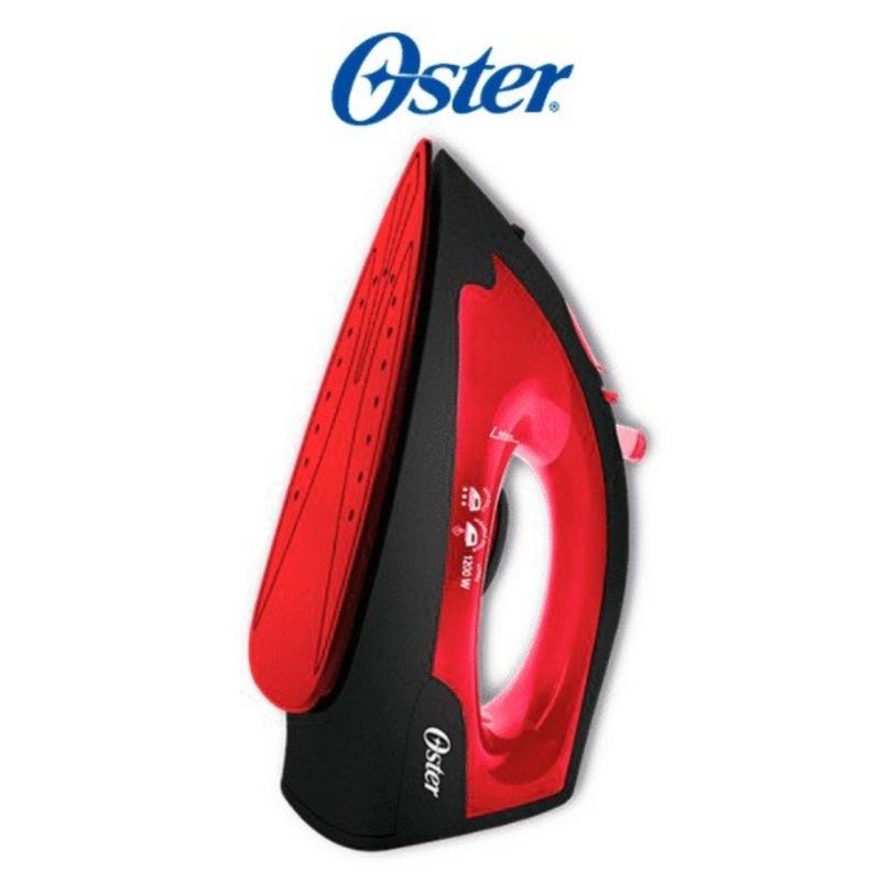 Oster GCSTBS4801R-053 Red 1200-Watt Variable Steam Iron 220 Volts (Not for USA - European Cord)