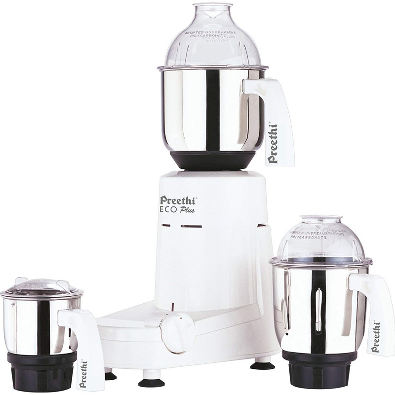 Preethi Eco Plus Mixer Grinder - Open Box - Store Pickup Only