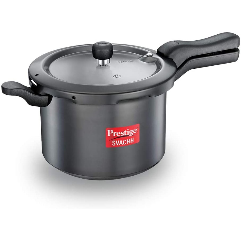 Prestige Svachh Hard Anodized Pressure Cooker 5 Liter
