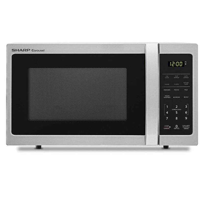 SHARP R-34CT(ST) MICROWAVE 1100 WATT 32 LITER 220 VOLTS