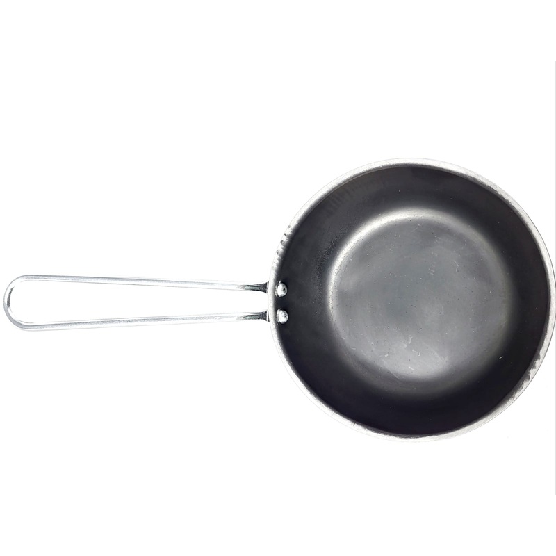 TABAKH Iron Fry Pan 6" with Steel Handle