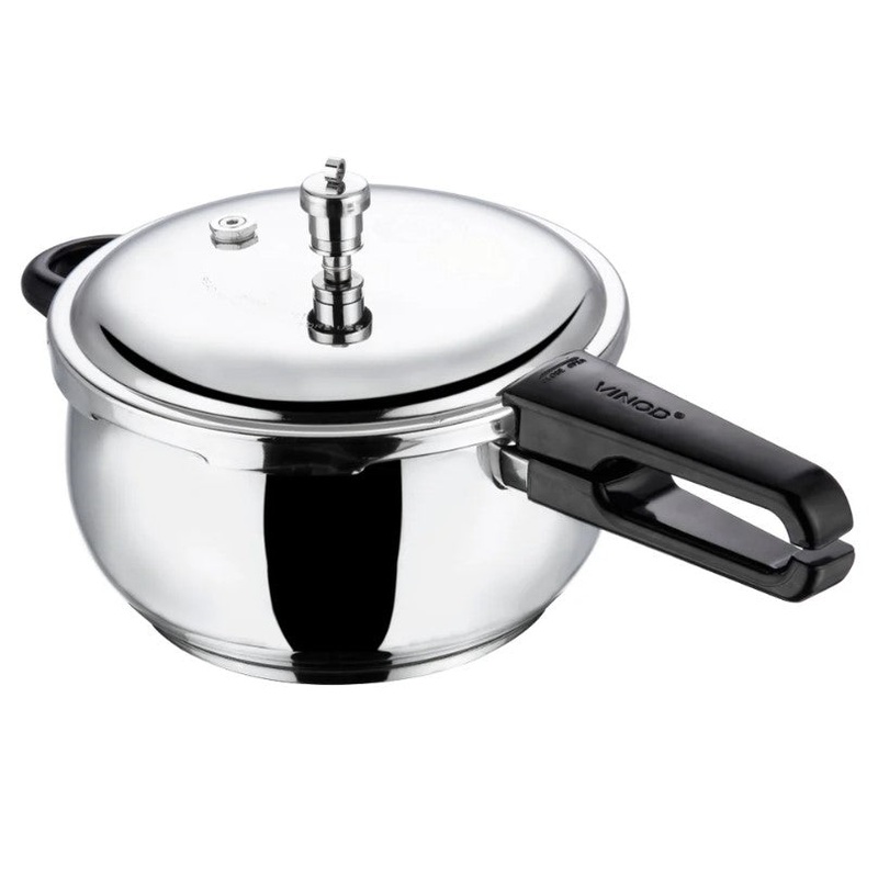 Vinod 6.5 Liter Splendid Plus Handi Stainless Steel Pressure Cooker