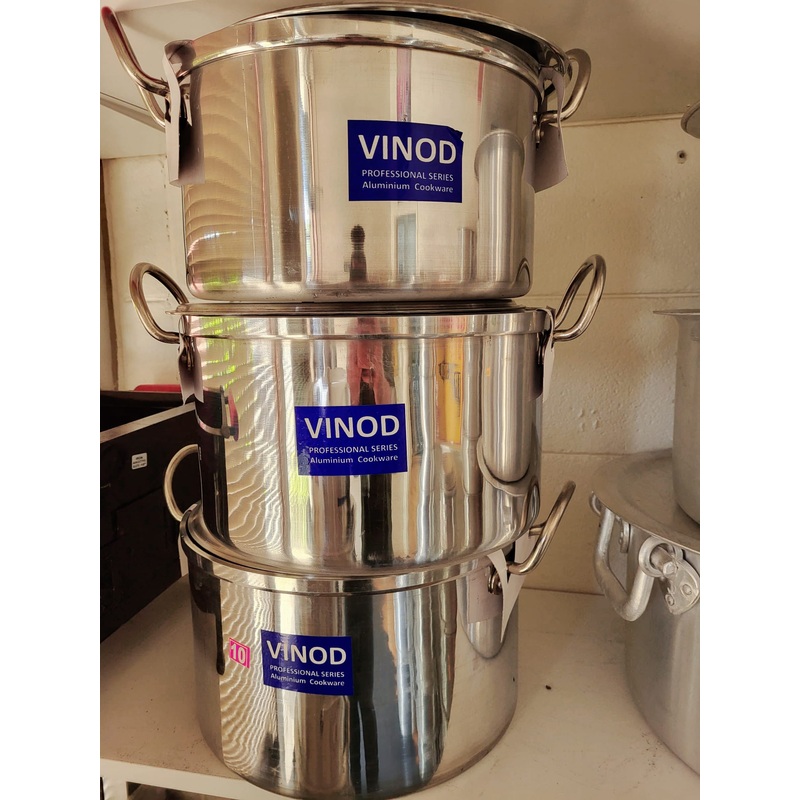 Vinod Professional Cookware 3 Pcs Aluminum  Set