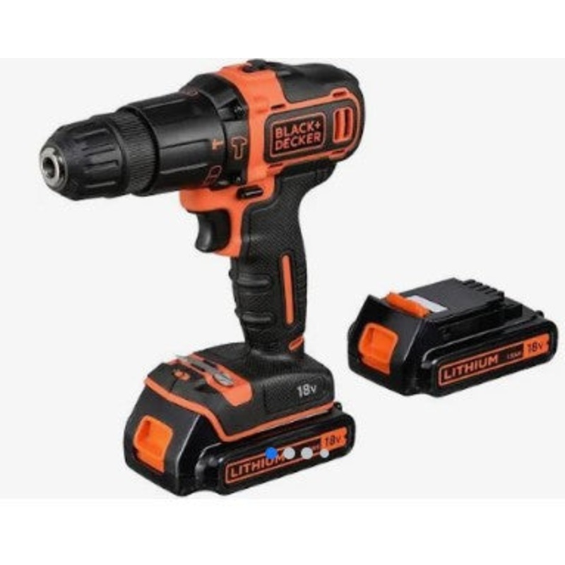 Black and Decker Cordless Drill BDDCC18KB 220V