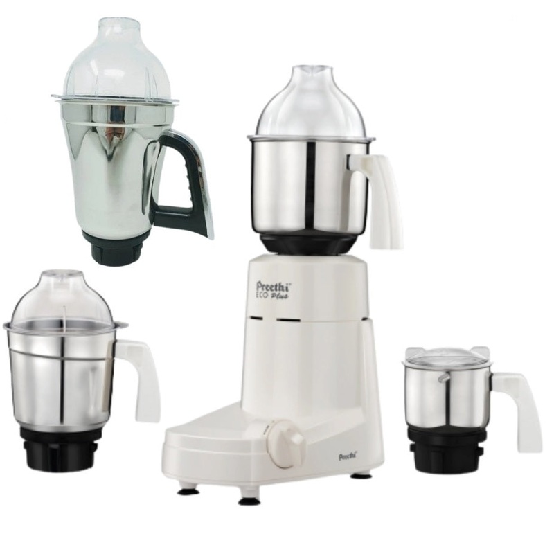 Preethi Eco Plus 4 Jar Mixer Grinder 110 Volts