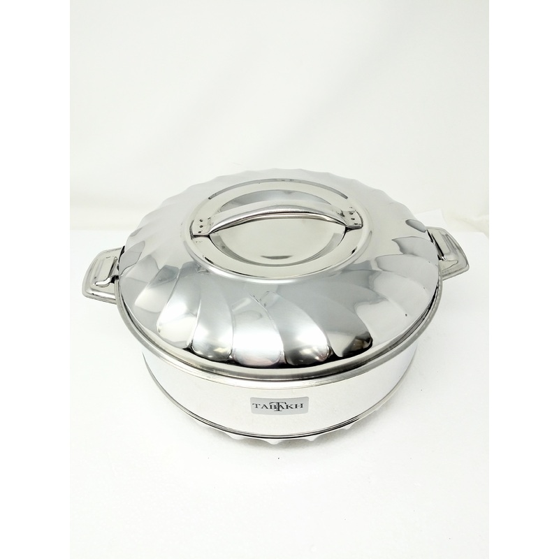 Tabakh Stainless Steel 20000ML Hotpot Casserole Bowl- Store Pickup Only