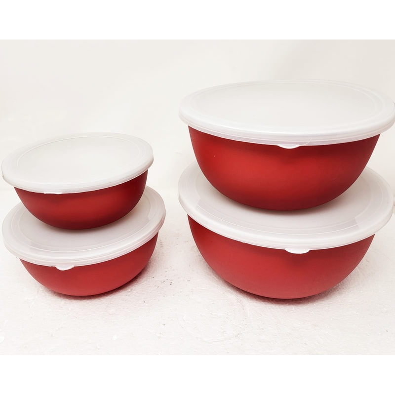Tabakh Stainless Steel Bowls Set 4pcs