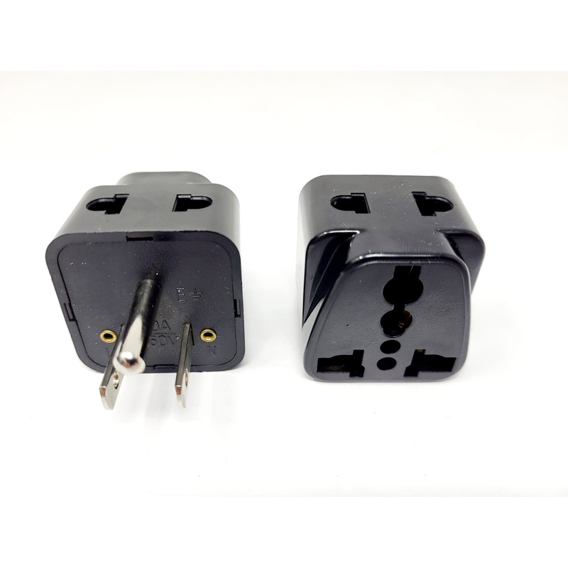 Type B  Ckitze Grounded 2 in 1 Plug Adapter  USA, Canada, Japan