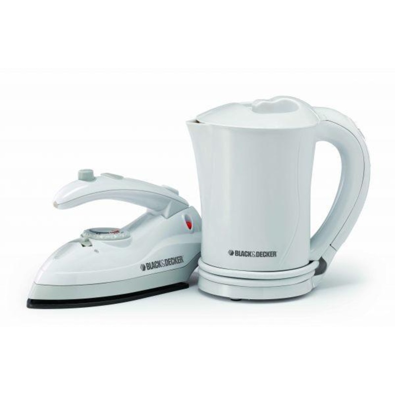Black and Decker TK200 Travel Kettle and Iron 110-220 Volts
