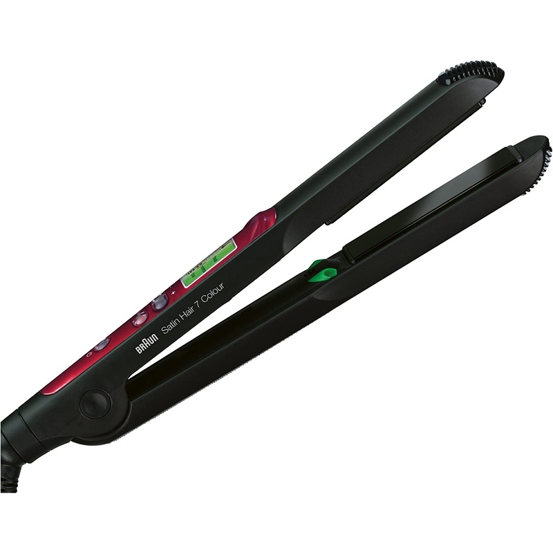 Braun Satin Hair 7 ST750 Hair Straightener With Color Saver And IONTEC Technology 220v