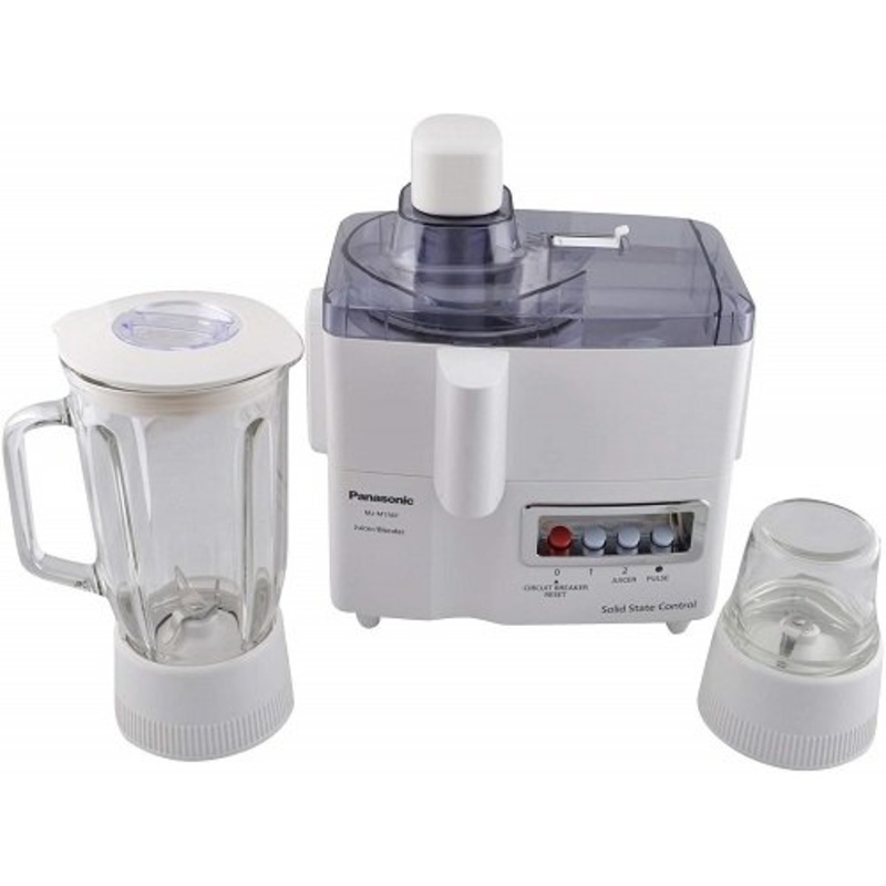 Panasonic MJ-M176P 3-in-1 Juicer/Blender/Grinder Machine, 220 Volts (Not for USA - European Cord)