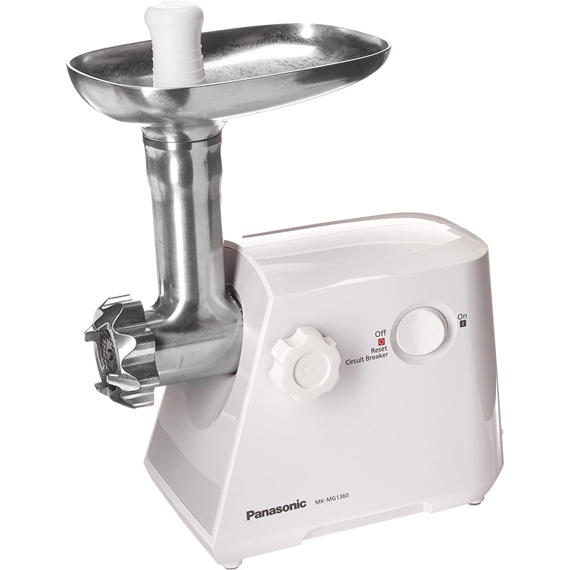 Panasonic MK-MG1360 1300-Watt Meat Grinder Food Mincer, 220 Volts (Not for USA - European Cord)