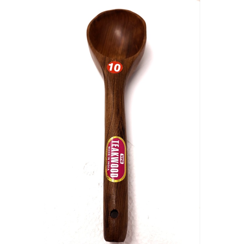 Tabakh Good Grips Wooden Spoon Brown