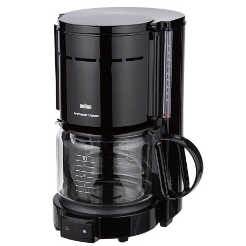 Braun KF47BK Black 10-Cup Coffee Maker, 220V