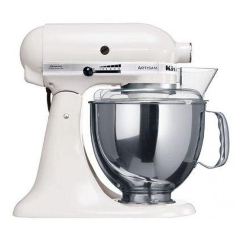 Kitchenaid 5KSM150PSEWH Artisan (White) For 220 Volts