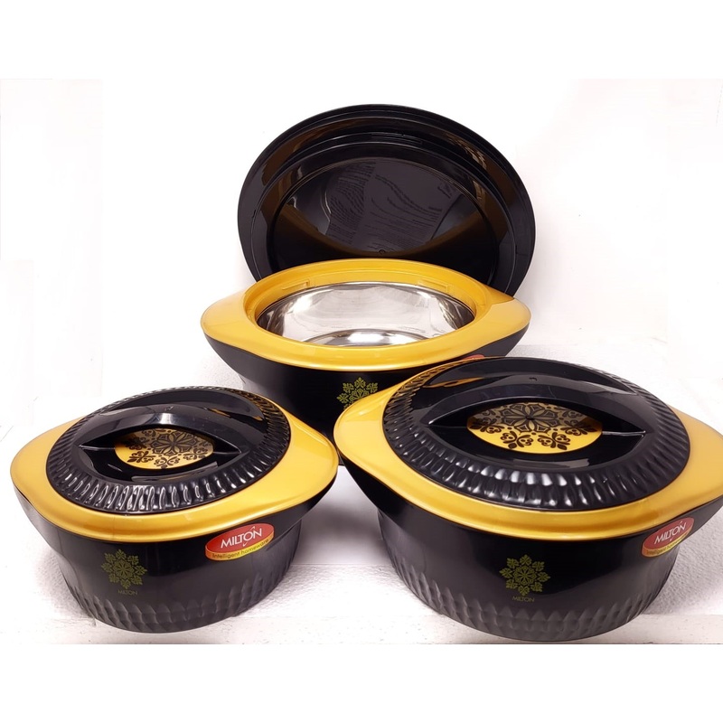 MILTON Casserole Royal 3 Pcs Set (5000ml, 7500ml and 10000ml)