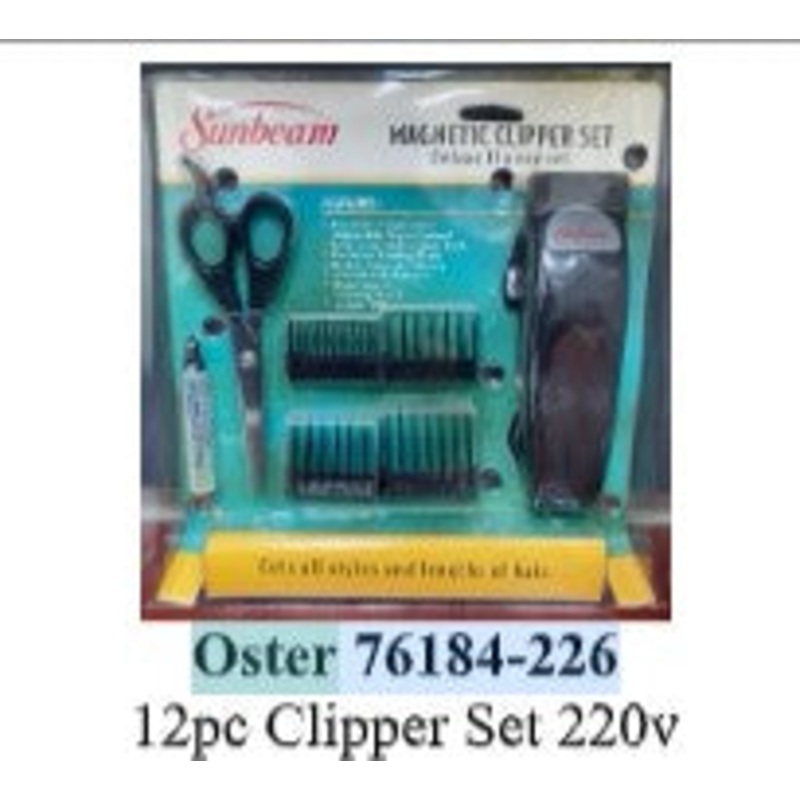 Oster 76184-226 12 Pcs Clipper Set 220v