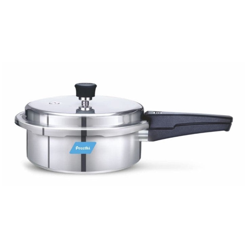Preethi Aluminum Outer Lid Pressure Cooker Induction Base 2 Liter