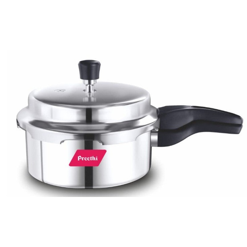 Preethi  Stainless Steel Outer Lid Pressure Cooker 3 Liter