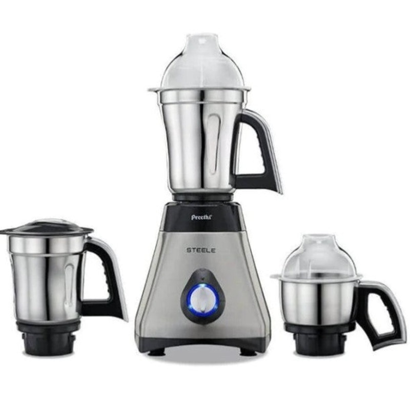 Preethi Steele Mixer Grinder - Open Box - Store Pickup Only