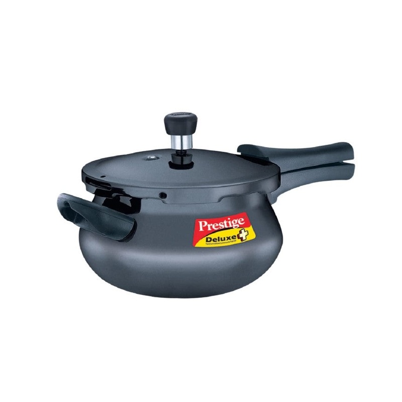 Prestige Deluxe Plus Induction Base Hard Anodized Mini Pressure Handi 3 Liters