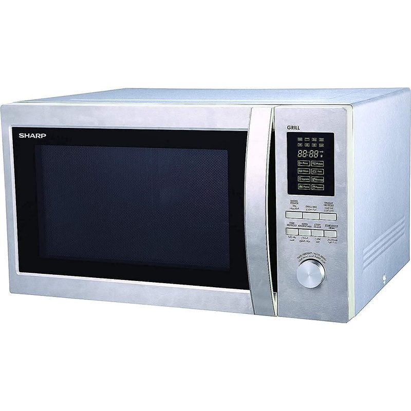 Sharp R78 R-78BT(ST) 43-Liter Microwave Oven with Grill, 220 Volts (Not for USA)