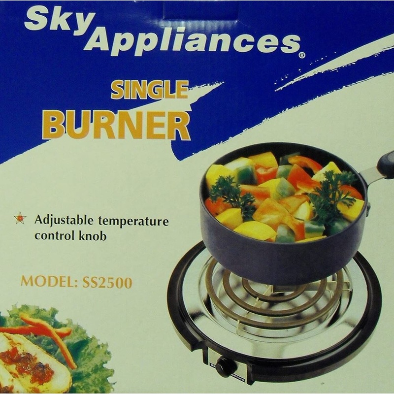 SKY SS2500 Single Burner - 220-240 Volt 50 Hz ( Not For USA and Canada)